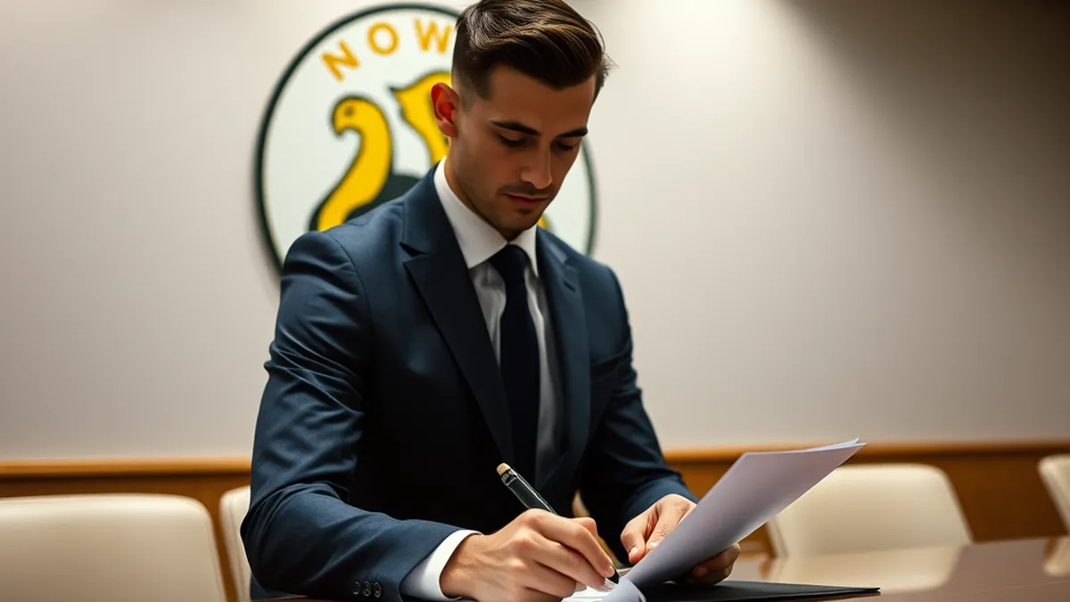 Norwich City chase last-minute midfield transfer deal